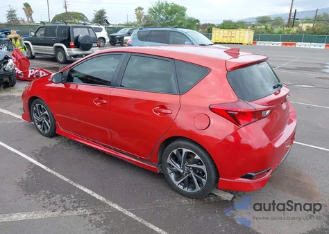 2018 Toyota Corolla Im z USA, uszkodzony, nr VIN JTNKARJE0JJ556675